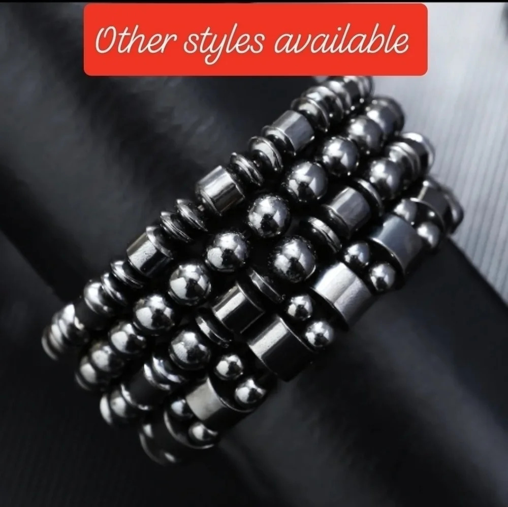 Weight loss bracelet magnetic healing protection oxygen pain circulation health - Picture 4 of 6